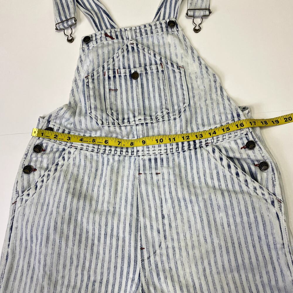 Faherty Topsail Overall Small Railroad Stripe Faded Boho Slouchy Classic - Picture 14 of 16